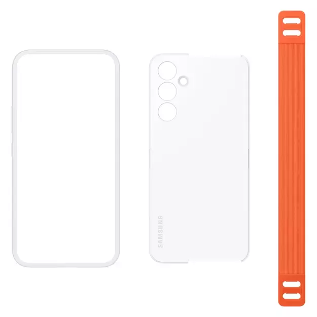 Samsung Haze Grip Case for Samsung Galaxy A54 5G cover white (EF-XA546CWEGWW) 12