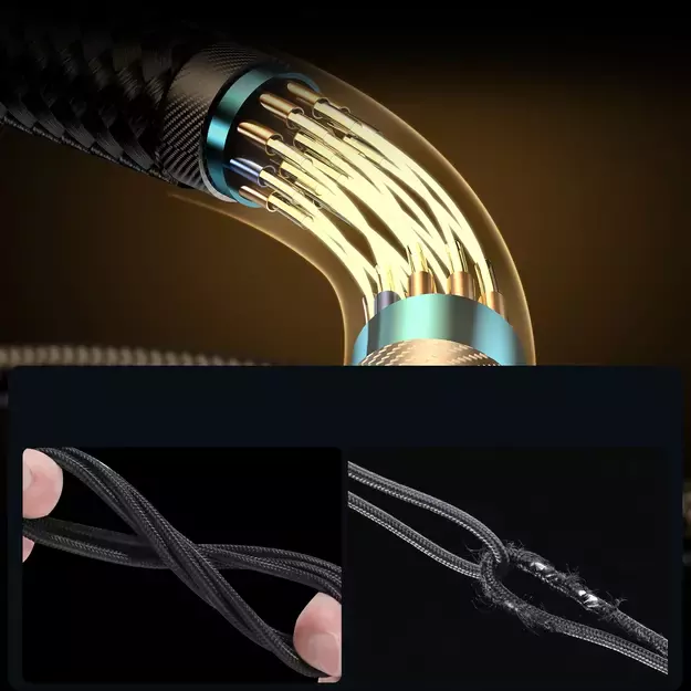 Joyroom Gaming Cable S-CL020A6 Lightning (angled) / USB-C (straight) 20W 1.2 m - black 8