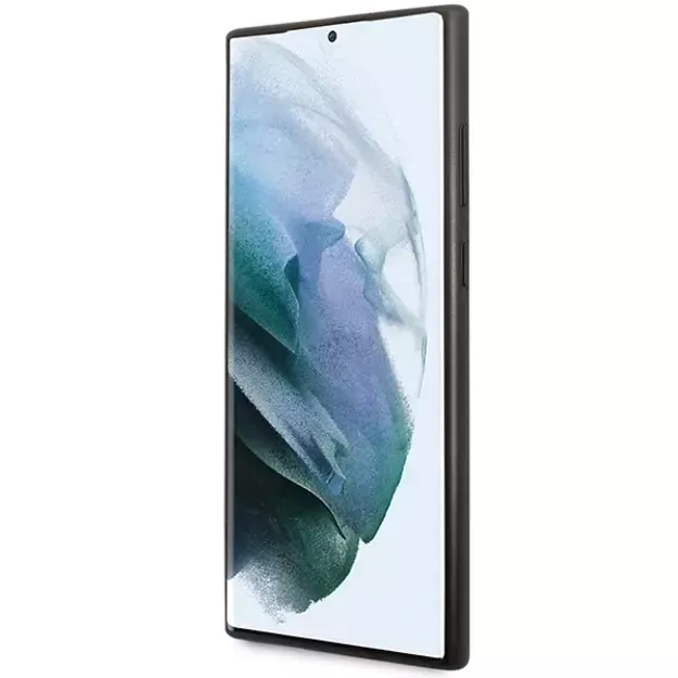 Guess GUHCS23LG4GFGR S23 Ultra S918 grey/grey hardcase 4G Metal Gold Logo 4