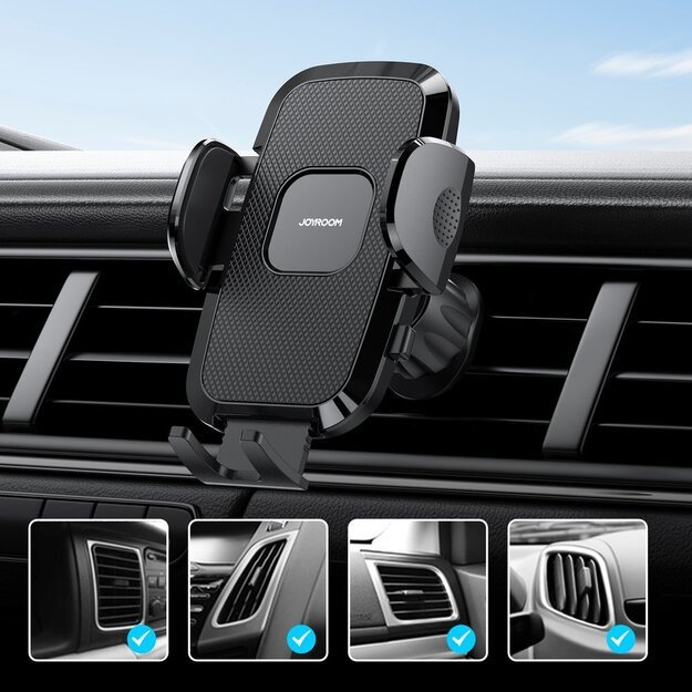 Joyroom Car Phone Clip Holder Air Vent Ventilation Grille Black (JR-ZS259) 5