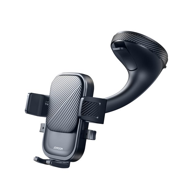 Joyroom JR-OK6 clamp phone holder for glass - black