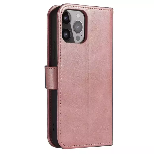 Magnet Case with Flip for Samsung Galaxy S25 Edge - Pink 3