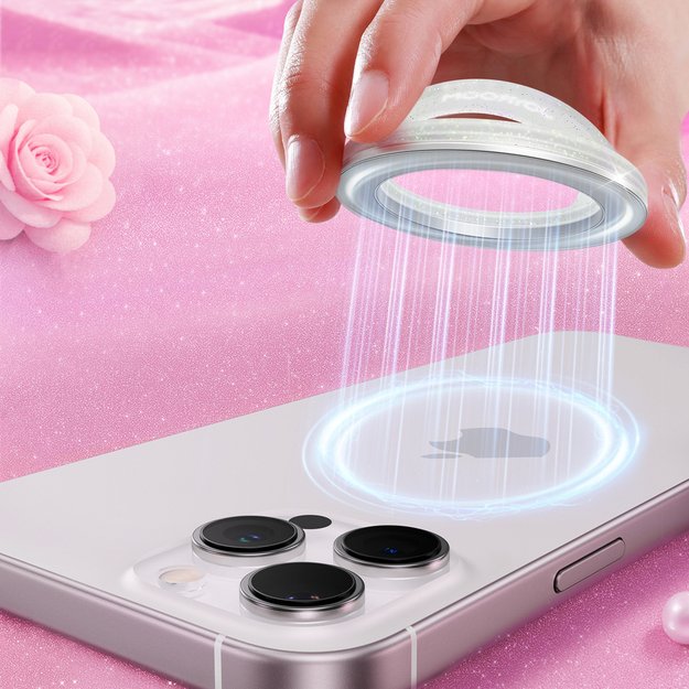 Joyroom JR-ZS500 Magnetic Ring Compatible with MagSafe Holder - White 1