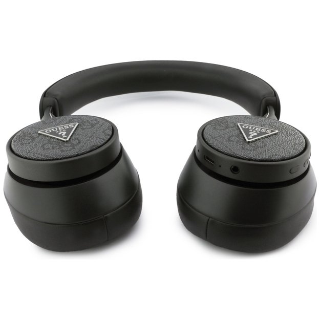 Guess 4G Triangle Logo Bluetooth Over-Ear Headphones - Black 5