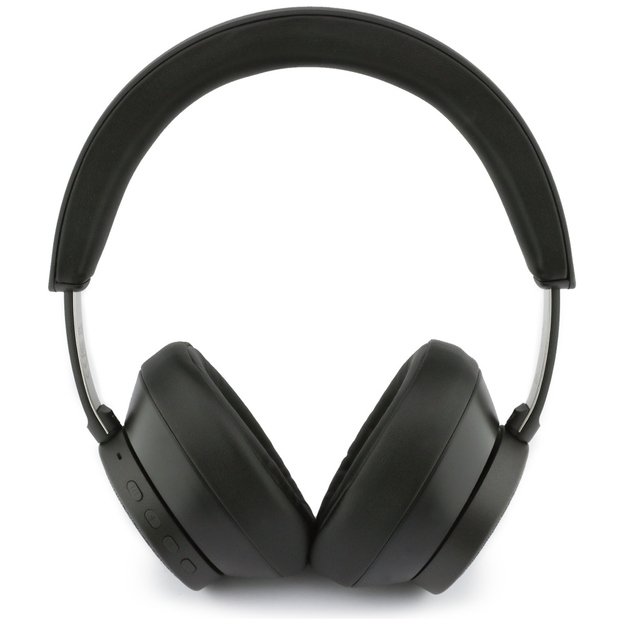 Guess 4G Triangle Logo Bluetooth Over-Ear Headphones - Black 4