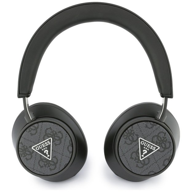 Guess 4G Triangle Logo Bluetooth Over-Ear Headphones - Black 1