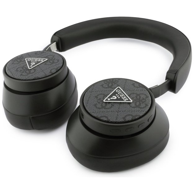 Guess 4G Triangle Logo Bluetooth Over-Ear Headphones - Black 3