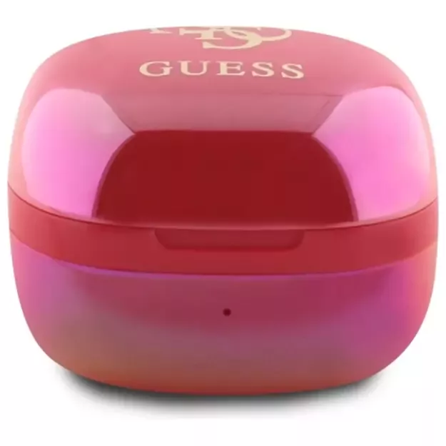 Guess Bluetooth headphones GUTWSJ144ESF TWS + docking station fuchsia/fuschia Iridescent 4G Printed Logo 7