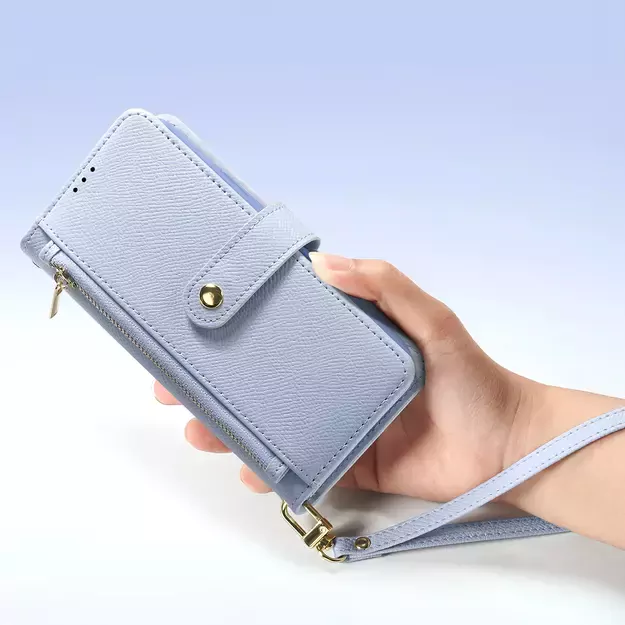 Dux Ducis Lawa Leather Case for iPhone 15 Pro - Blue 11
