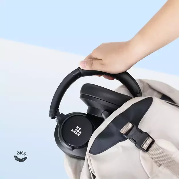 Tronsmart SOUNFII Q20S Hybrid ANC Wireless Headphones with Active Noise Cancelling - Black 29