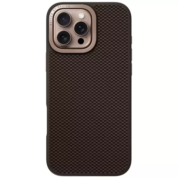 Uniq Keva Max Magclick Charging Camera Stand Case for iPhone 16 Pro Max - Brown 2