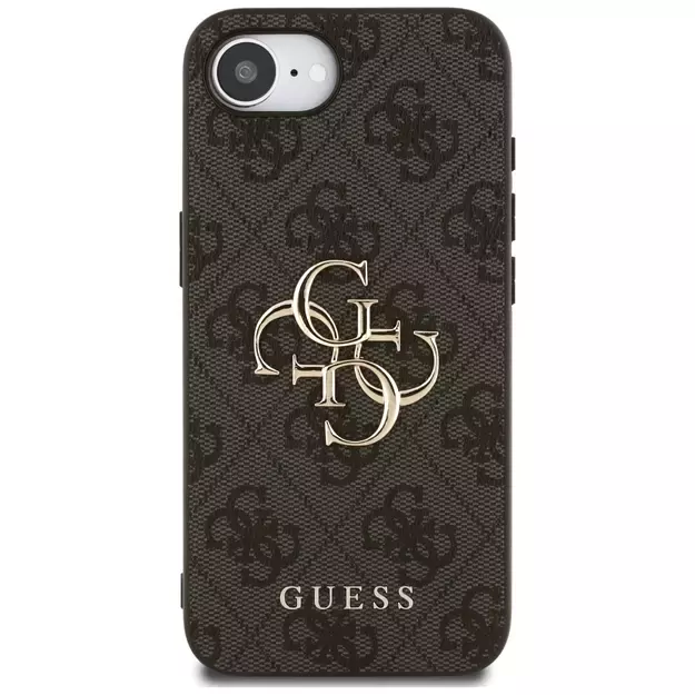 Guess 4G Big Logo iPhone 16e Case - Black 2