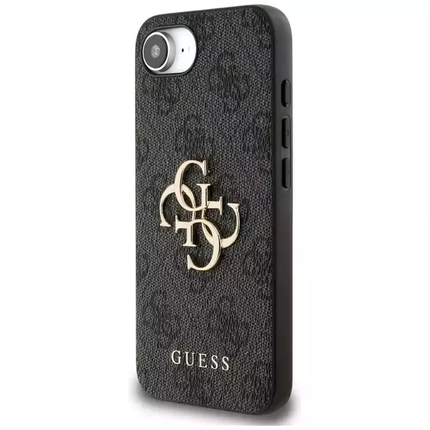 Guess 4G Big Logo iPhone 16e Case - Black 1