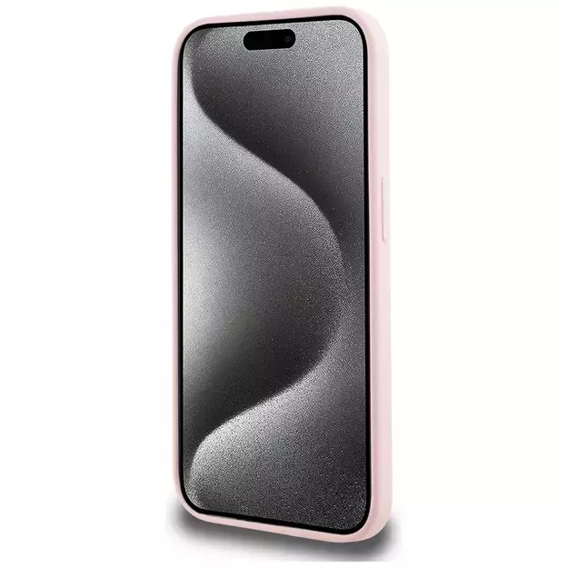 Karl Lagerfeld Silicone Karl&amp Choupette MagSafe iPhone 14 Pro Case - Pink 4