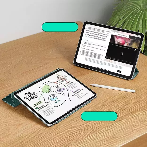 ESR Rebound Magnetic Case for iPad Pro 12.9” 2020 / 2021 / 2022 / iPad Air 13” 2024 / 2025 - Green 11