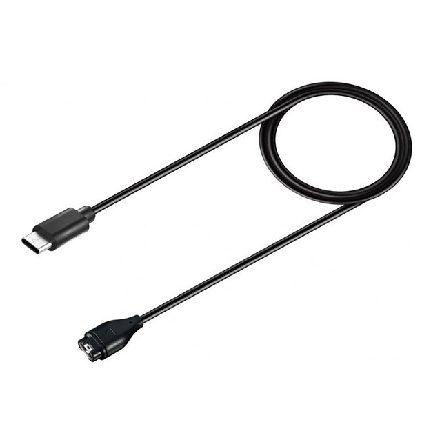 Magnetic Charger for Garmin Smartwatches with USB-C - Black