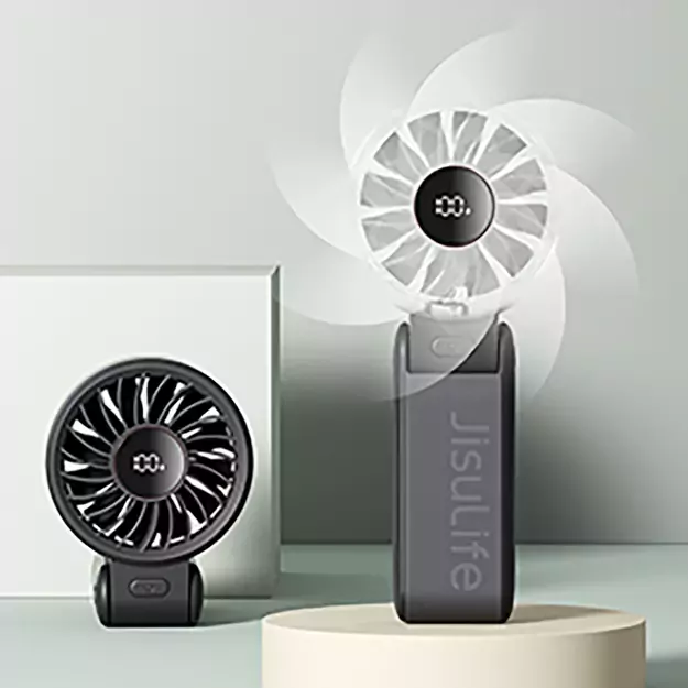 Jisulife Handheld Fan Life7 3600mAh Portable USB Fan - Black 14