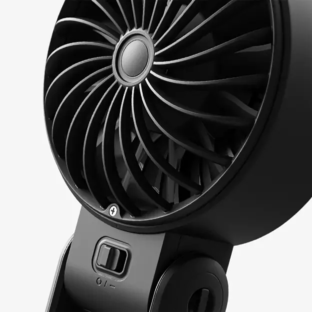 Jisulife Handheld Fan Life7 3600mAh Portable USB Fan - Black 12