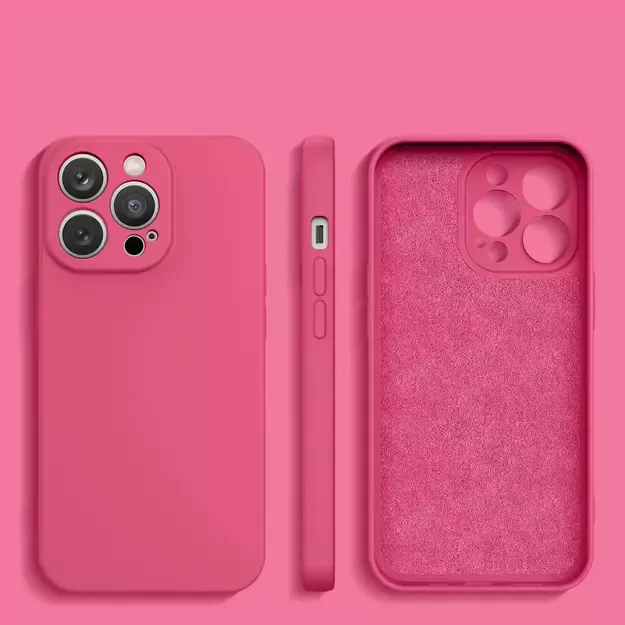 Silicone case for Samsung Galaxy A14 5G / Galaxy A14 silicone case pink 1