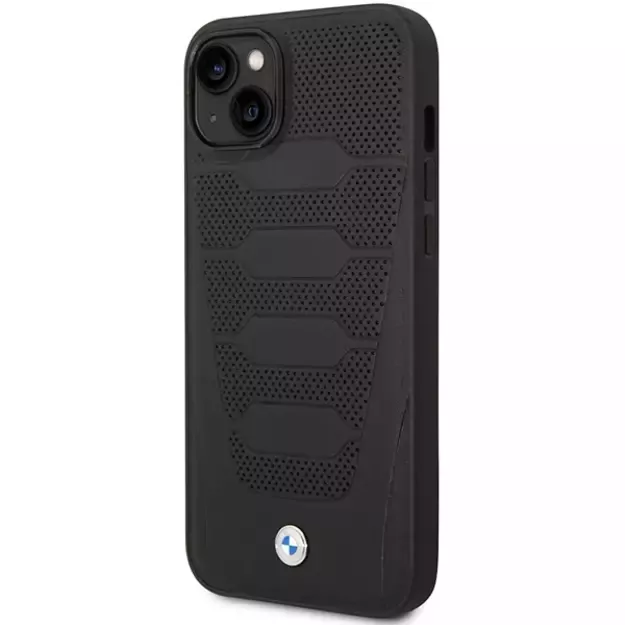 Case BMW BMHCP14S22RPSK iPhone 14 6.1&quot  black/black Leather Seats Pattern 1
