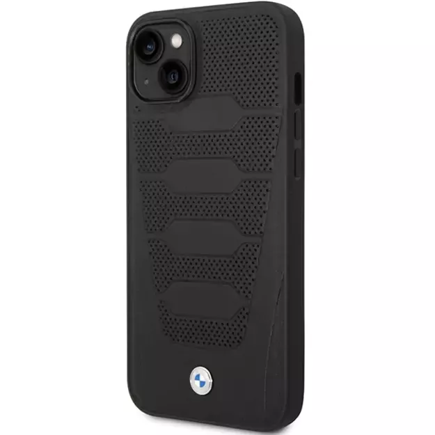 Case BMW BMHCP14S22RPSK iPhone 14 6.1&quot  black/black Leather Seats Pattern 6
