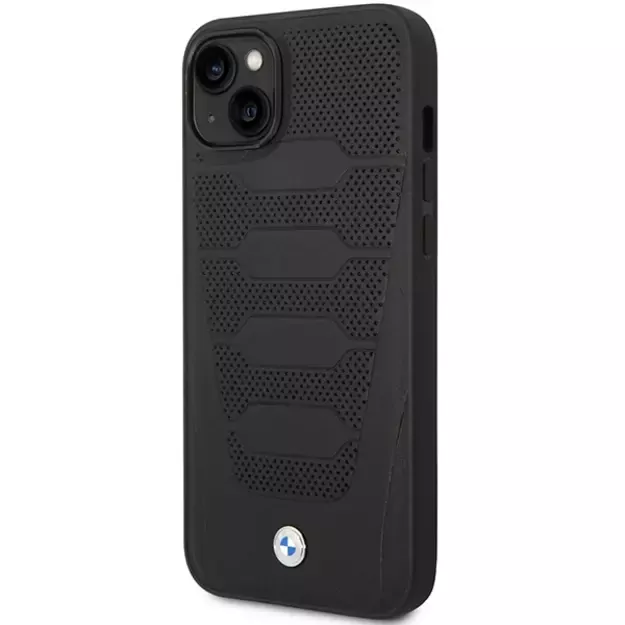 Case BMW BMHCP14S22RPSK iPhone 14 6.1&quot  black/black Leather Seats Pattern 3