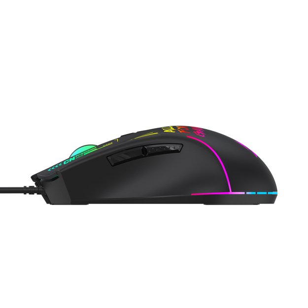 Wozinsky WMGK-7200 Wired Optical Gaming Mouse 7200 DPI - Black 3