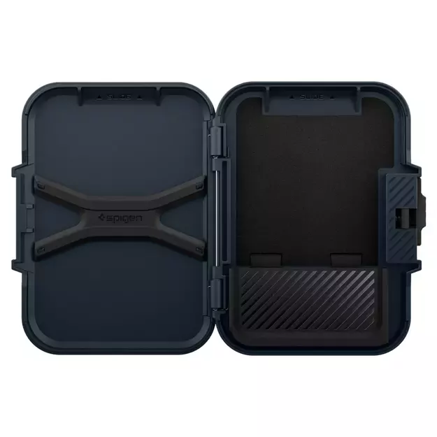 Spigen Lock Fit MagSafe Card Case - Navy Blue 29