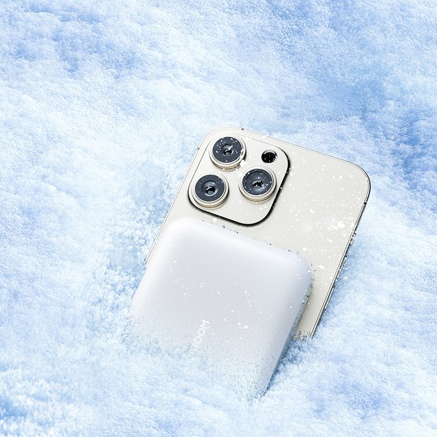 Powerbank Joyroom JR-W020 20W 10000mAh MagSafe + USB-C - USB-C cable 0.25m - white 14