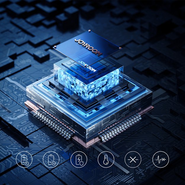 Joyroom 30000mAh 65W power bank with digital display (JR-PBF05) - black 12