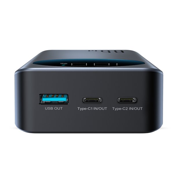 Joyroom 30000mAh 65W power bank with digital display (JR-PBF05) - black 5