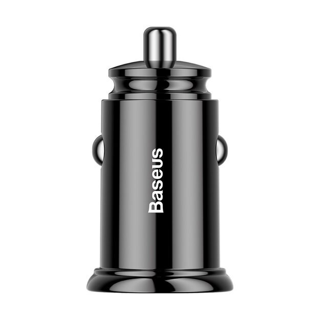 Baseus Circular PPS smart car charger with USB Quick Charge 4.0 QC 4.0 and USB-C PD 3.0 SCP ports black (CCALL-YS01) 1