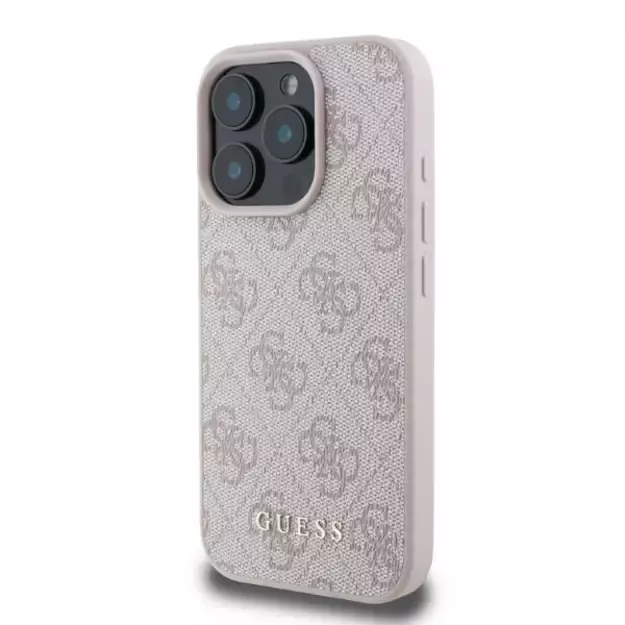 Guess 4G Classic iPhone 16 Pro Case - Pink 1