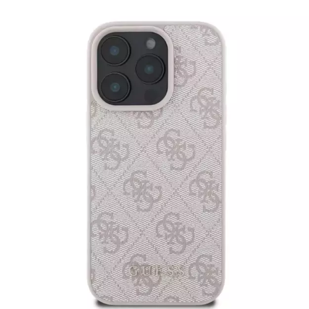 Guess 4G Classic iPhone 16 Pro Case - Pink 2