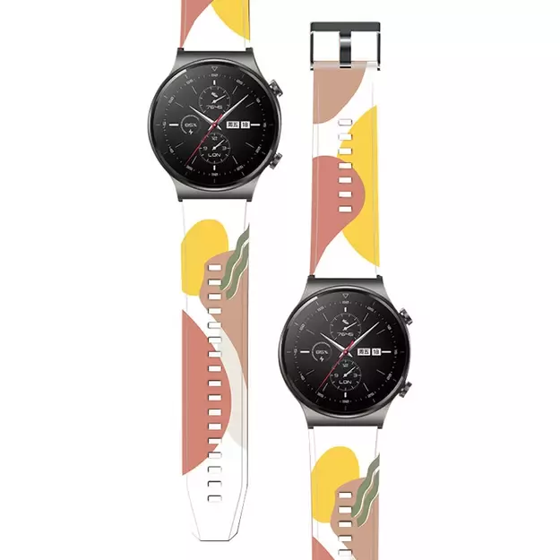 Strap Moro band for Huawei Watch GT2 Pro silicone strap watch bracelet pattern 8 3