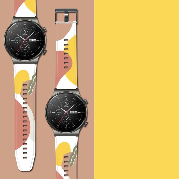 Strap Moro band for Huawei Watch GT2 Pro silicone strap watch bracelet pattern 8 2