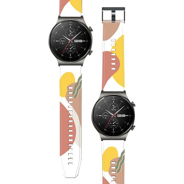 Strap Moro band for Huawei Watch GT2 Pro silicone strap watch bracelet pattern 8 1