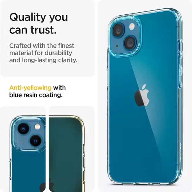Spigen Liquid Crystal iPhone 13 Case - Clear 14