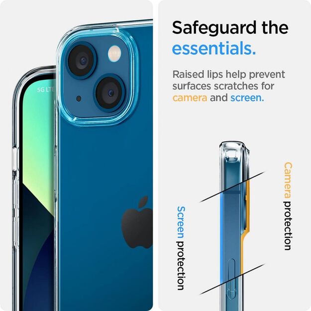 Spigen Liquid Crystal iPhone 13 Case - Clear 5