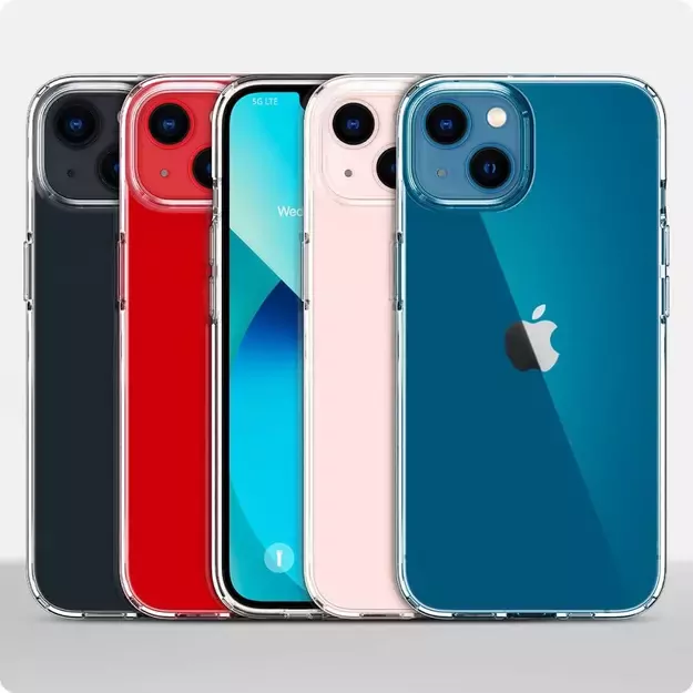 Spigen Liquid Crystal iPhone 13 Case - Clear 11