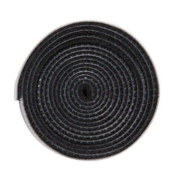 Baseus Rainbow Circle hook and loop Straps - velcro tape cable organizer 1m black (ACMGT-E01) 1
