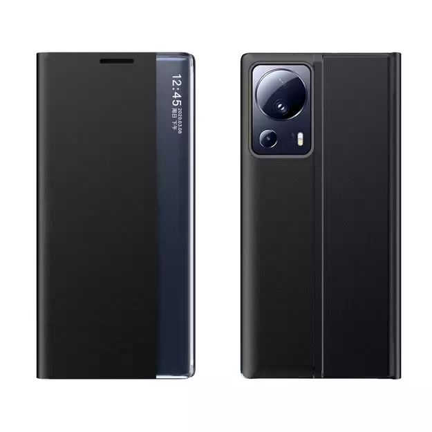 New Sleep Case case for Xiaomi 13 Lite cover with flip stand black