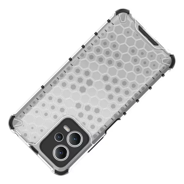 Honeycomb case for Xiaomi Redmi Note 12 5G / Poco X5 5G armored hybrid cover black 11