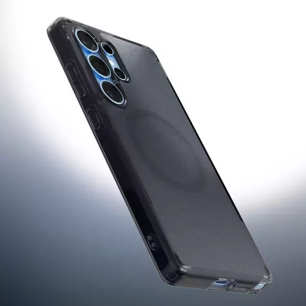 Spigen Ultra Hybrid Mag Case with MagSafe for Samsung Galaxy S25 Edge - Black Translucent 7