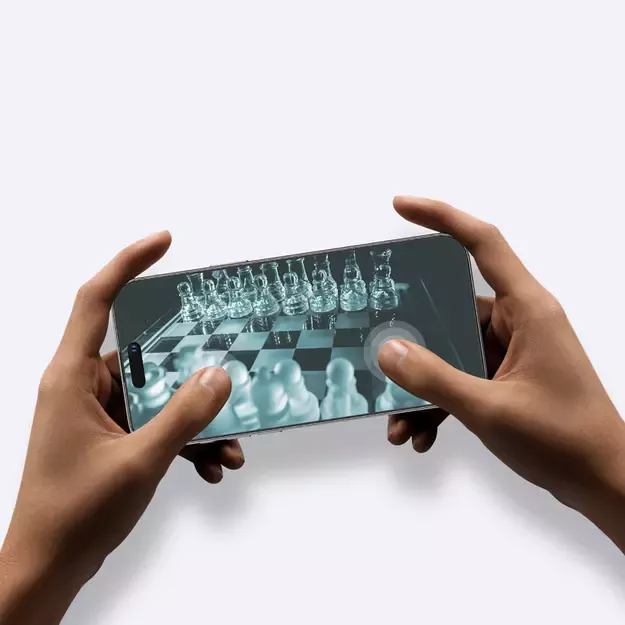 AmazingThing Titan Matte Glass tempered glass for iPhone 16 8
