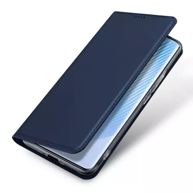 Dux Ducis Skin Pro Case for Honor Magic5 Flip Card Wallet Stand Blue 3