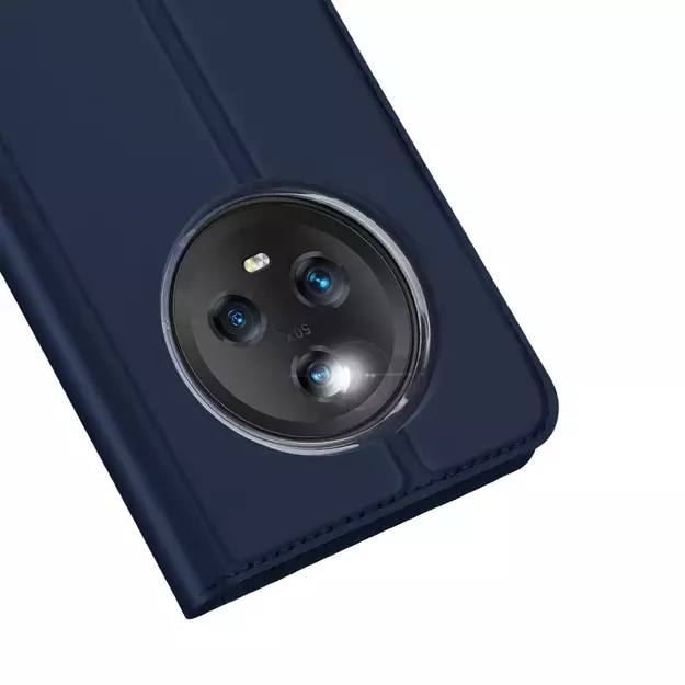Dux Ducis Skin Pro Case for Honor Magic5 Flip Card Wallet Stand Blue 2