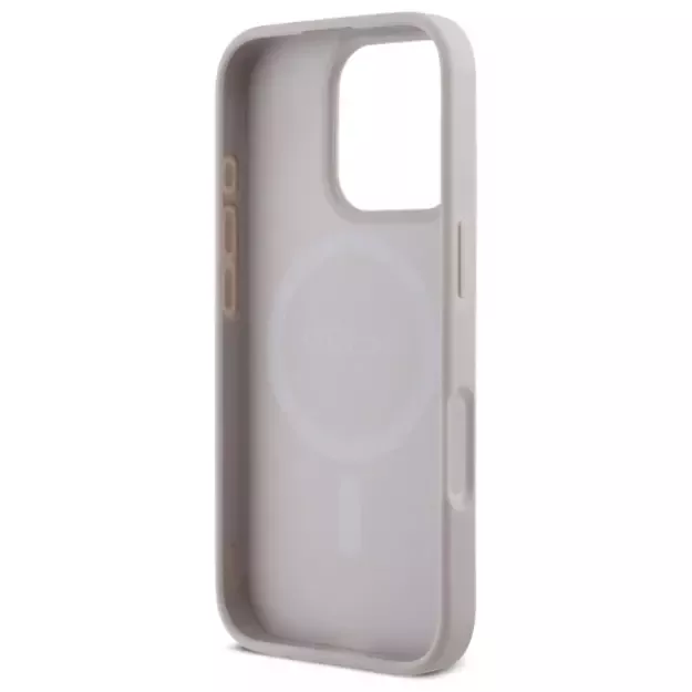 Guess 4G Small Classic MagSafe Case for iPhone 16 Pro Max - Pink 5