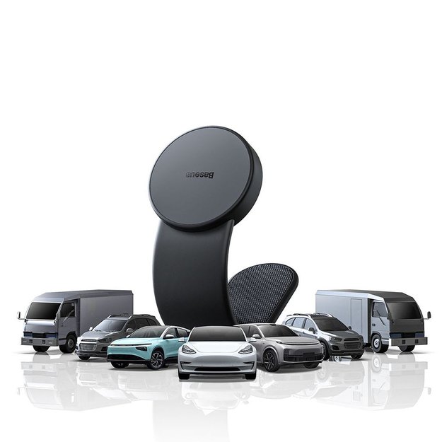 Baseus C02 Magnetic Dashboard Holder Compatible with MagSafe - Black 9