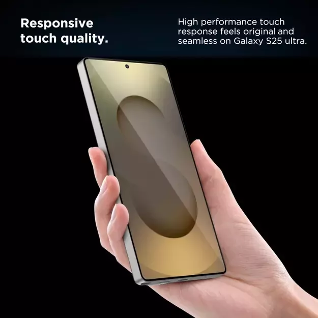 Tech-Protect Quick Set+ Tempered Glass for Samsung Galaxy S25 Ultra - Transparent 4